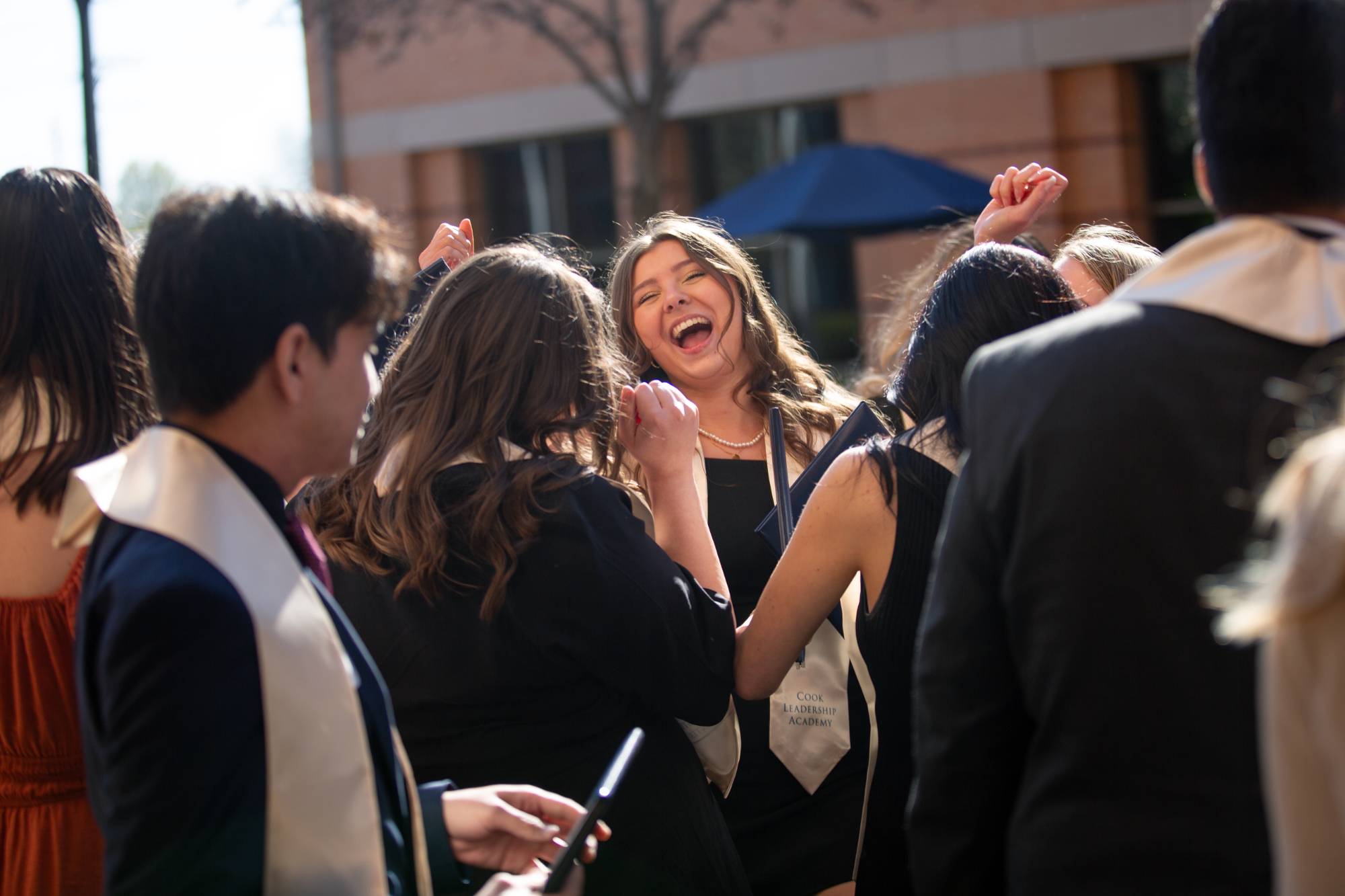 CLA graduation event photo